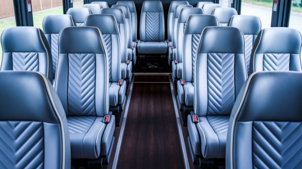 20 passenger minibus interior