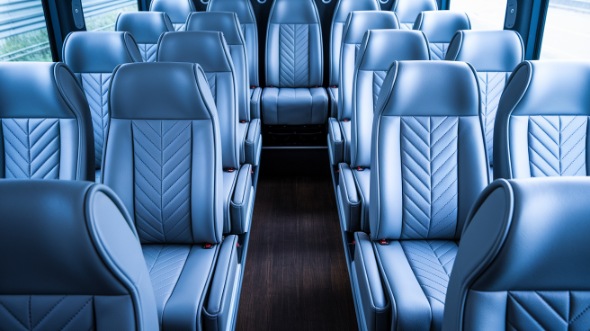 35 passenger minibus interior