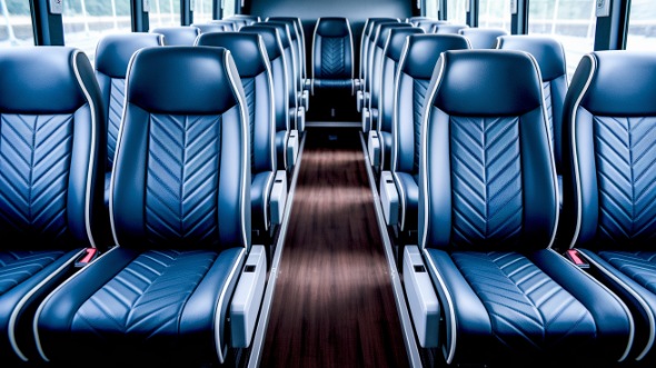 indio 20 passenger minibus inside