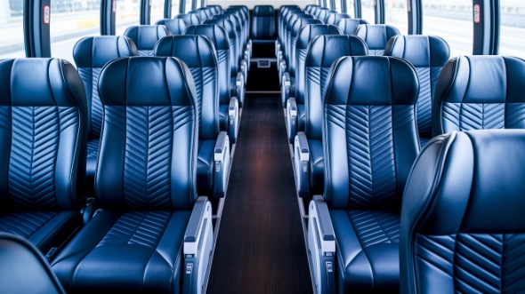 indio 54 passenger charter bus rental