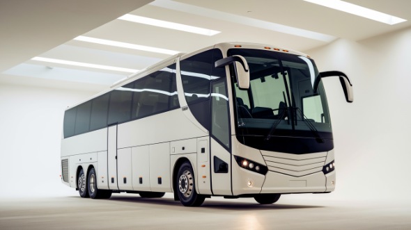 indio 54 passenger charter bus