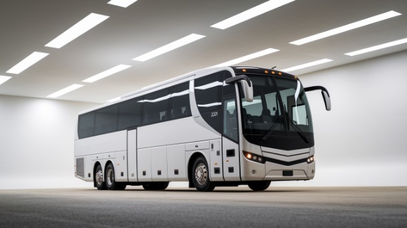 indio 56 passenger charter bus